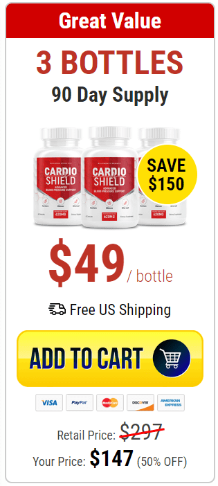 cardioshield 3 bottles