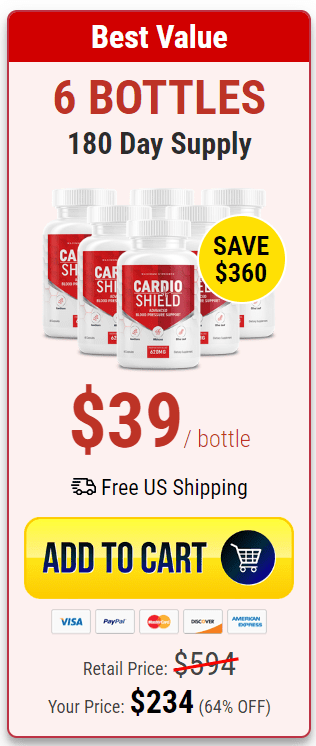 cardioshield 6 bottles